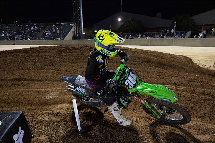 #386 Haruki Yokoyama (KX250) - photo credit: Foremost Media